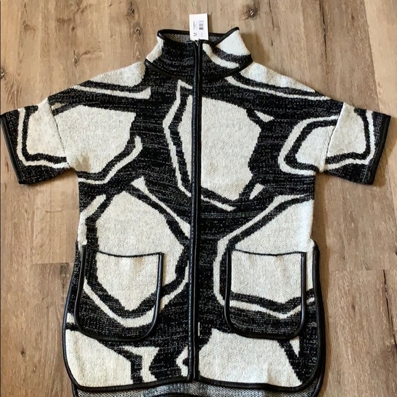 Minerals Jacquard Zip-Front Coats - Picture 2 of 8